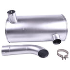 Muffler 324-4156 for Caterpillar C6 C6.4 Engine 320D 320DL 320DLN 323DL 320D LRR