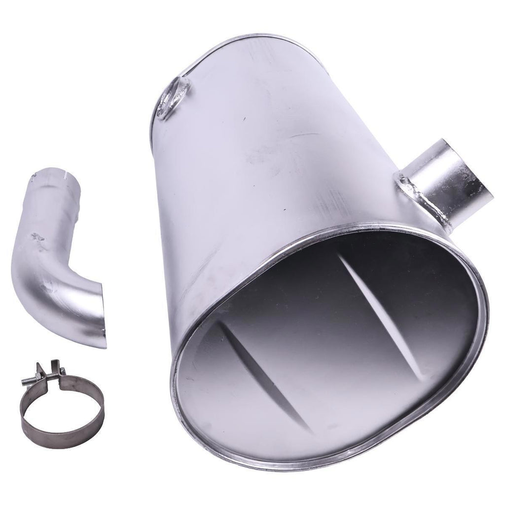 Muffler 324-4156 for Caterpillar C6 C6.4 Engine 320D 320DL 320DLN 323DL 320D LRR