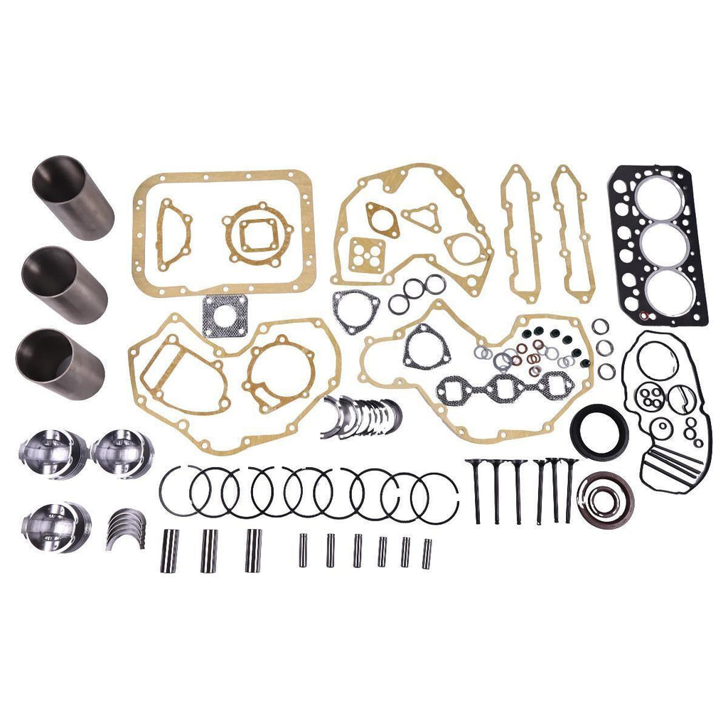 Overhaul Rebuild Kit for Mitsubishi S3L S3L2 Mahindra Massey Ferguson NewHolland