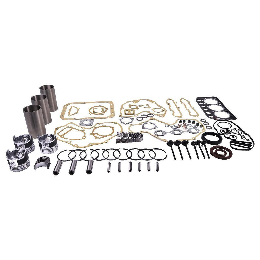 Overhaul Rebuild Kit for Mitsubishi S3L S3L2 Mahindra Massey Ferguson NewHolland