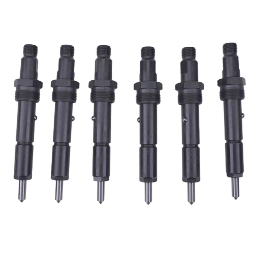 6X Fuel Injector 2645F027 for Perkins Engine 1106C-E60TA 0432133788 0432133789