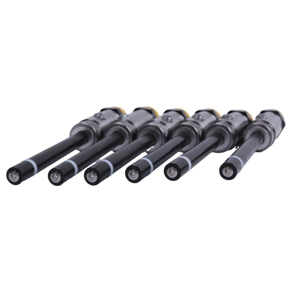 6X Fuel Injector 0R-4124 7W-7038 For Caterpillar D6H D6D D6R Engine 3306 3306B