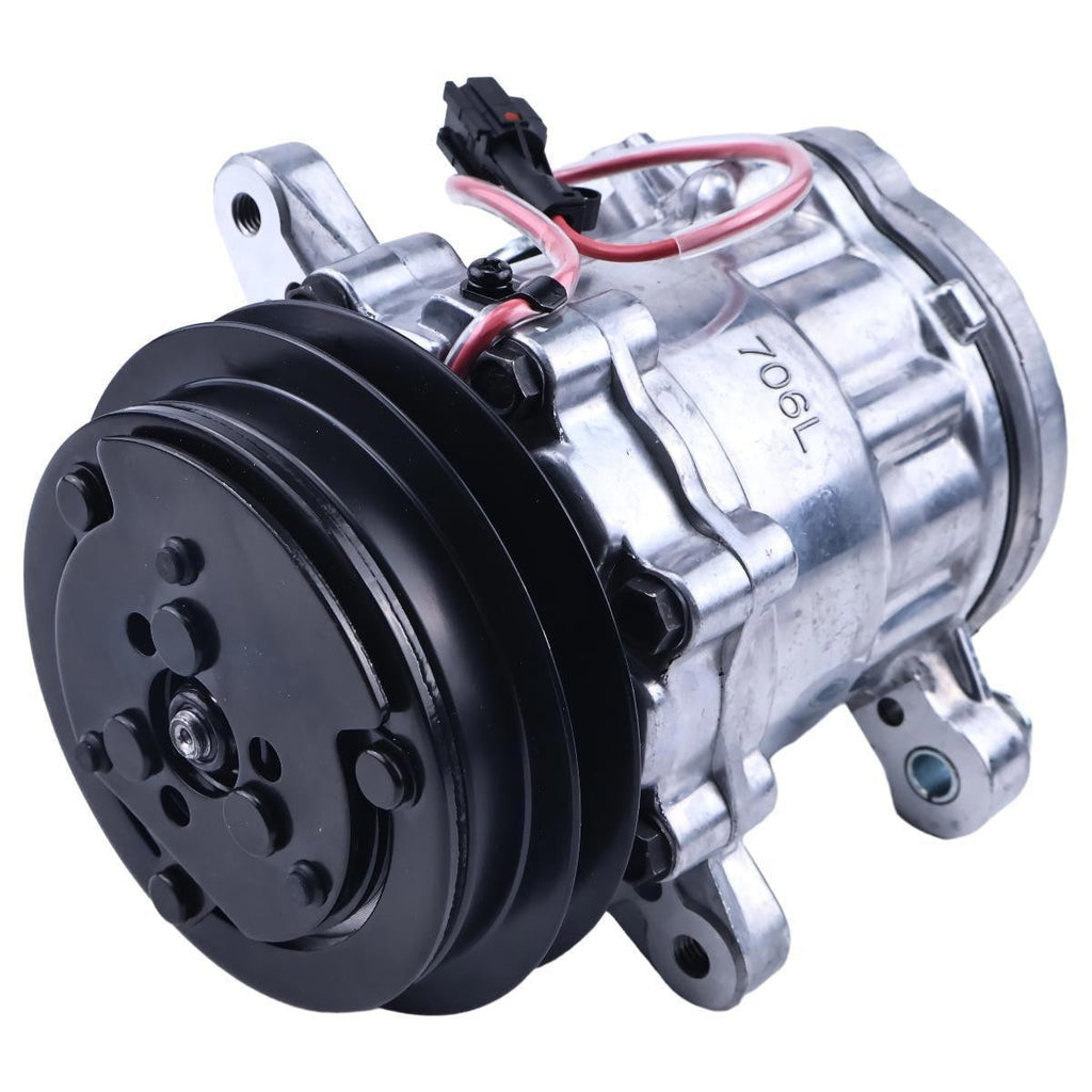 12V SD7B10 A/C Compressor 172B11-18100 for Yanmar VIO80 VIO33 SV100-2B SV100-2A