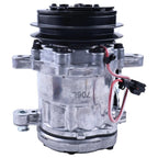 12V SD7B10 A/C Compressor KHR3536 for CASE CX75SR CX80 Crawler Excavator