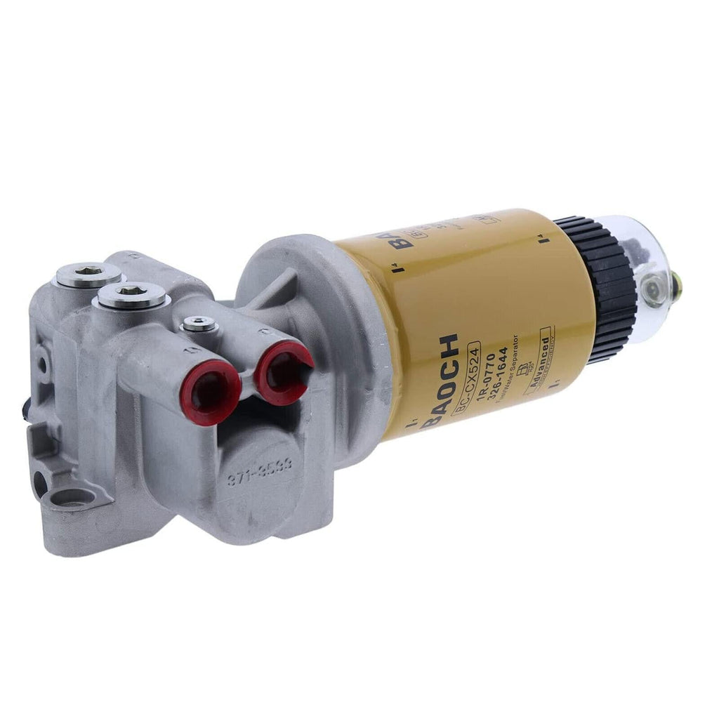 Fuel Priming Pump & Water Separator For Caterpillar 570B 627G 730 322C 325C 330D
