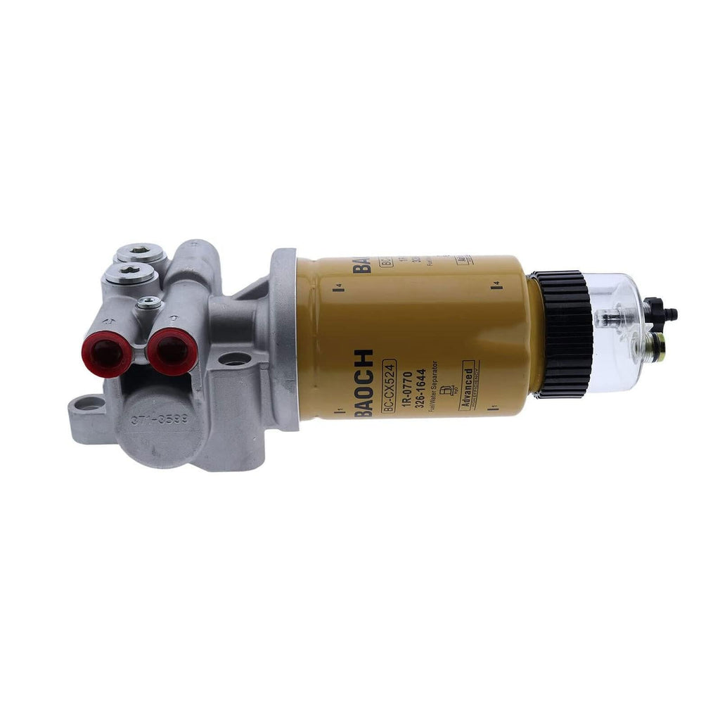 Fuel Priming Pump & Water Separator For Caterpillar 570B 627G 730 322C 325C 330D
