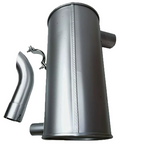 Muffler Silencer 190-5781 For Mitsubishi Engine 4M40 Caterpillar 305.5 306 307C