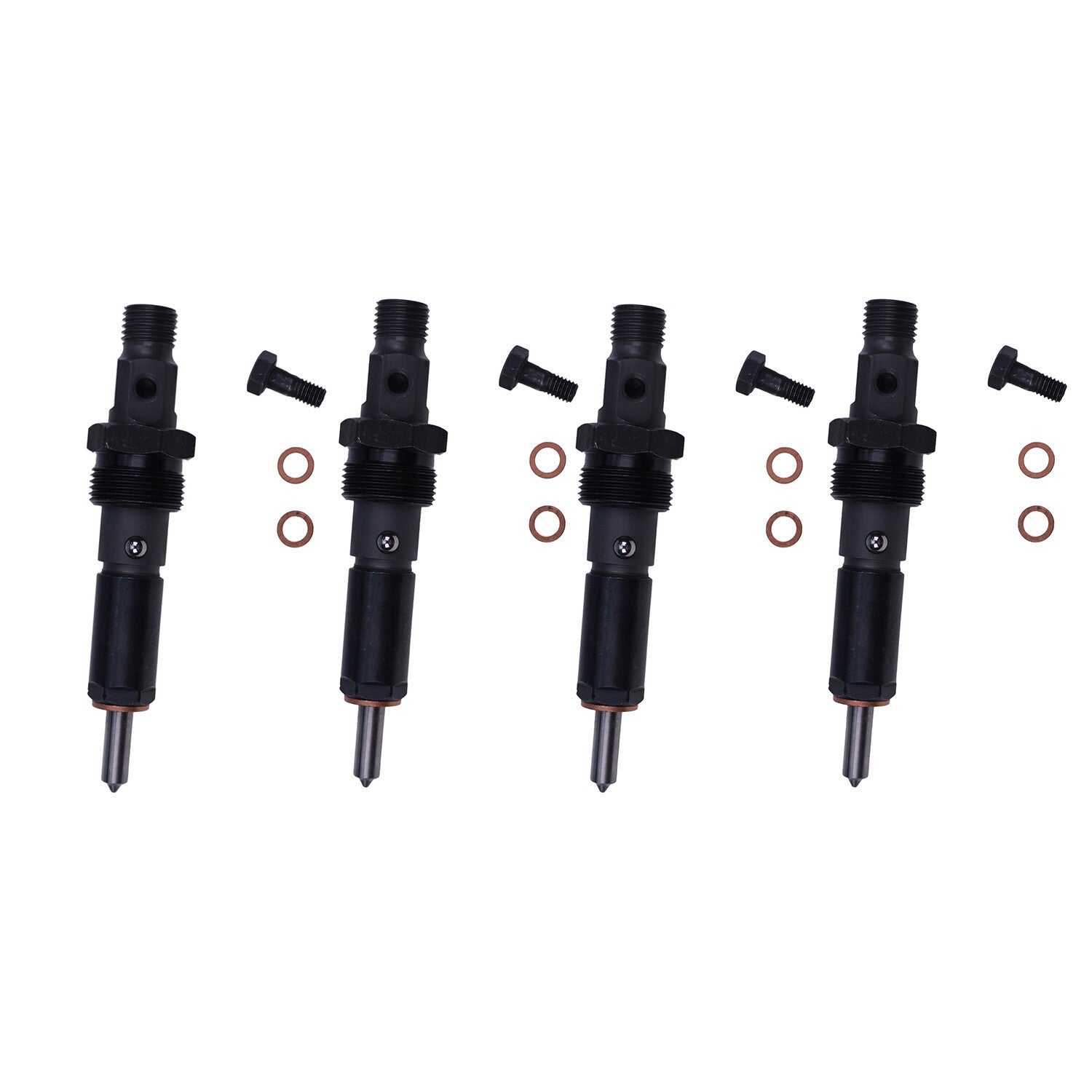 4X Fuel Injector 2853346 for Case 430 P70 New Holland C190 L190 0432133771