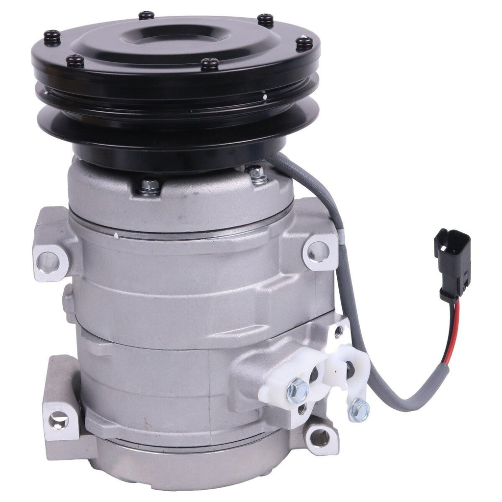 24V 10S17C A/C Compressor 447260-6121 for Caterpillar E320D Excavator 4472606121