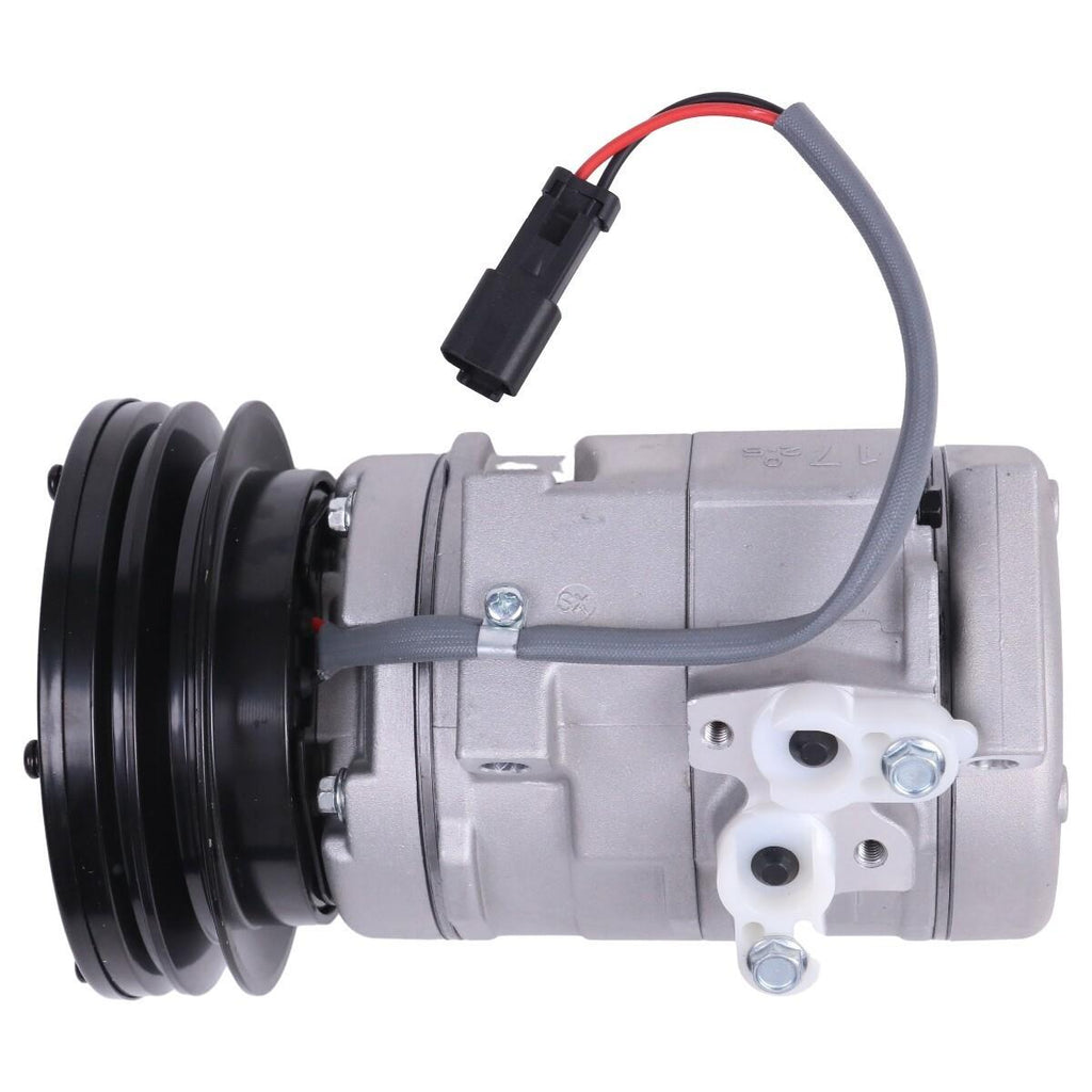 24V 10S17C A/C Compressor 447260-6121 for Caterpillar E320D Excavator 4472606121