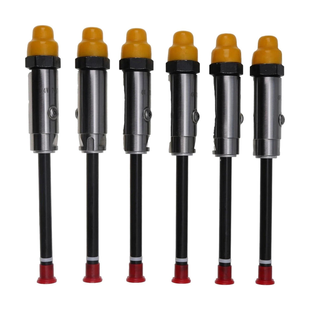 6X Fuel Injector Nozzle 0R-3421 4W-7017 For CAT 245D 824C 980F Engine 3406B 3412