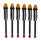 6X Fuel Injector Nozzle 0R-3421 4W-7017 For CAT 245D 824C 980F Engine 3406B 3412