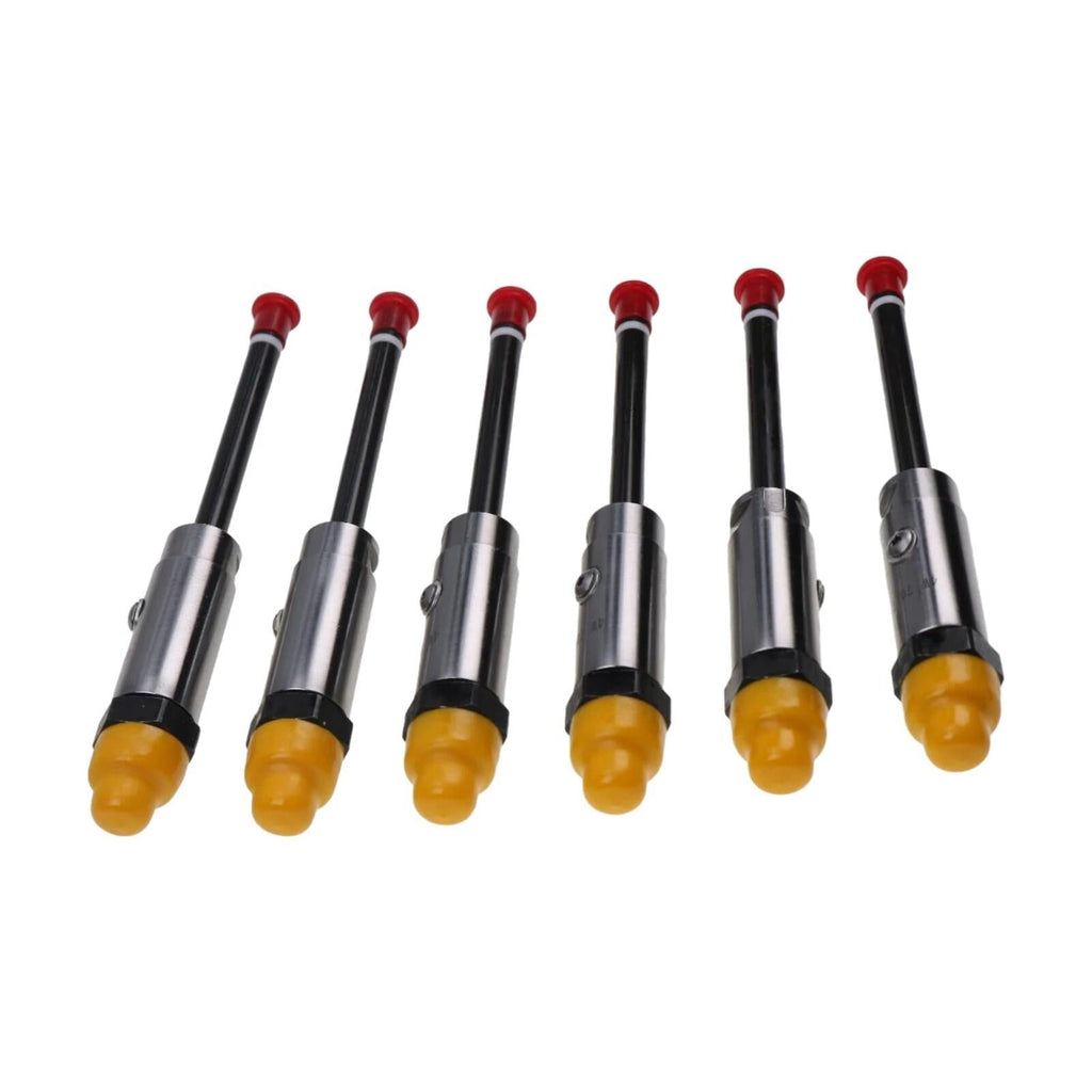 6X Fuel Injector Nozzle 0R-3421 4W-7017 For CAT 245D 824C 980F Engine 3406B 3412