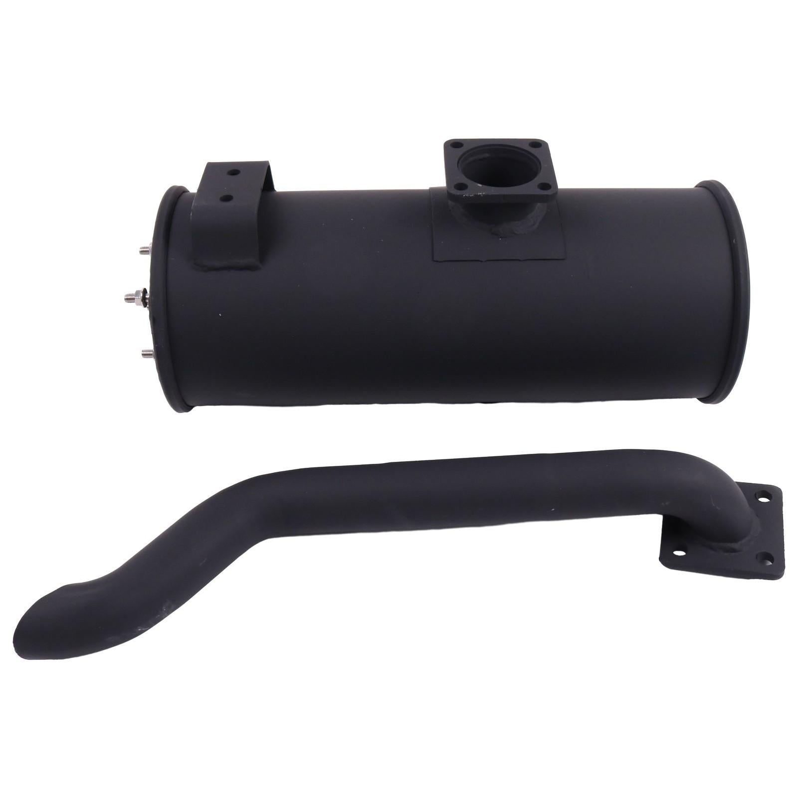 Muffler Silencer for Yanmar 4TNV98 Engine Takeuchi Excavator TL130 420*175mm