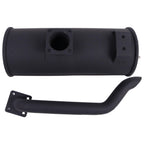 Muffler Silencer for Yanmar 4TNV98 Engine Takeuchi Excavator TL130 420*175mm