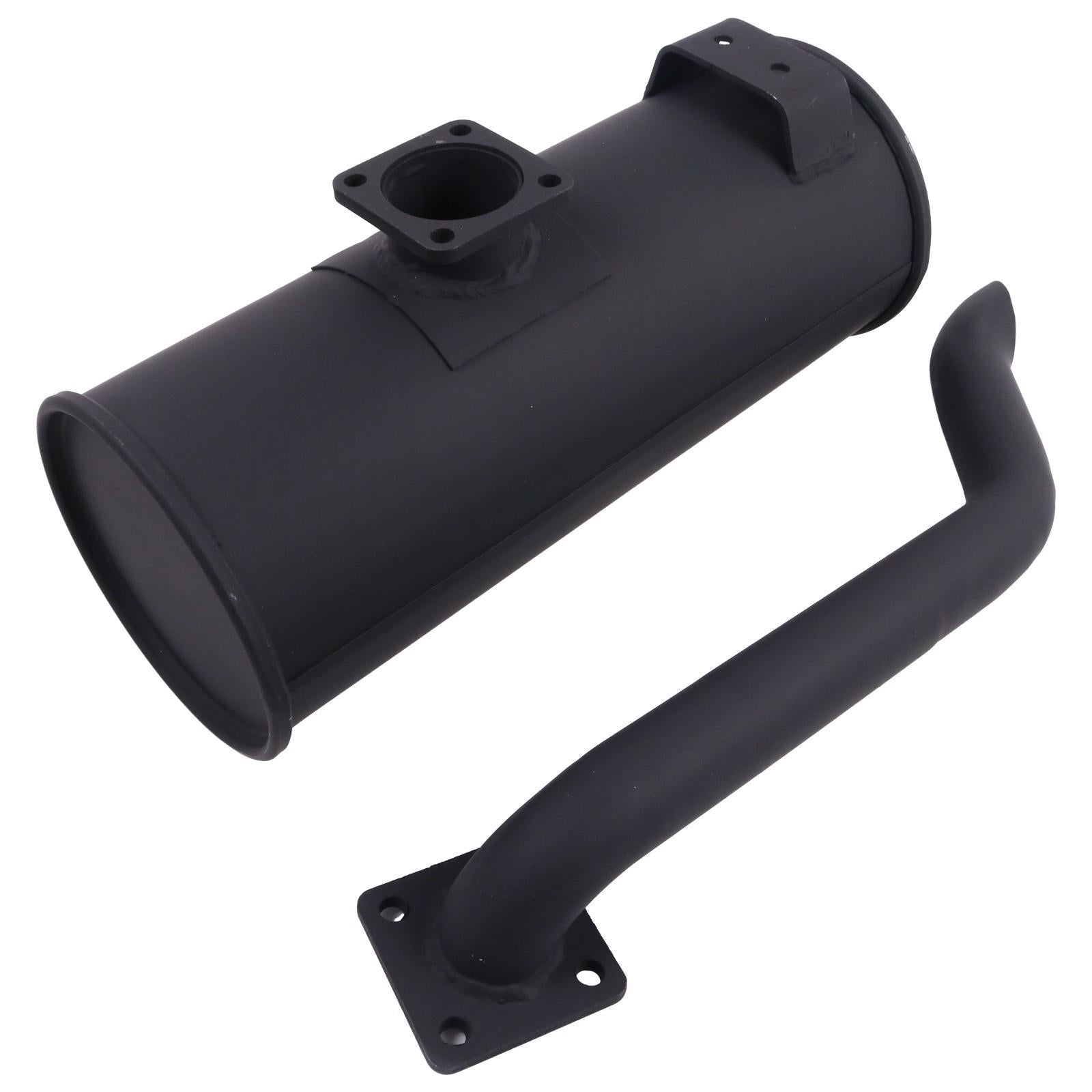 Muffler Silencer for Yanmar 4TNV98 Engine Takeuchi Excavator TL130 420*175mm