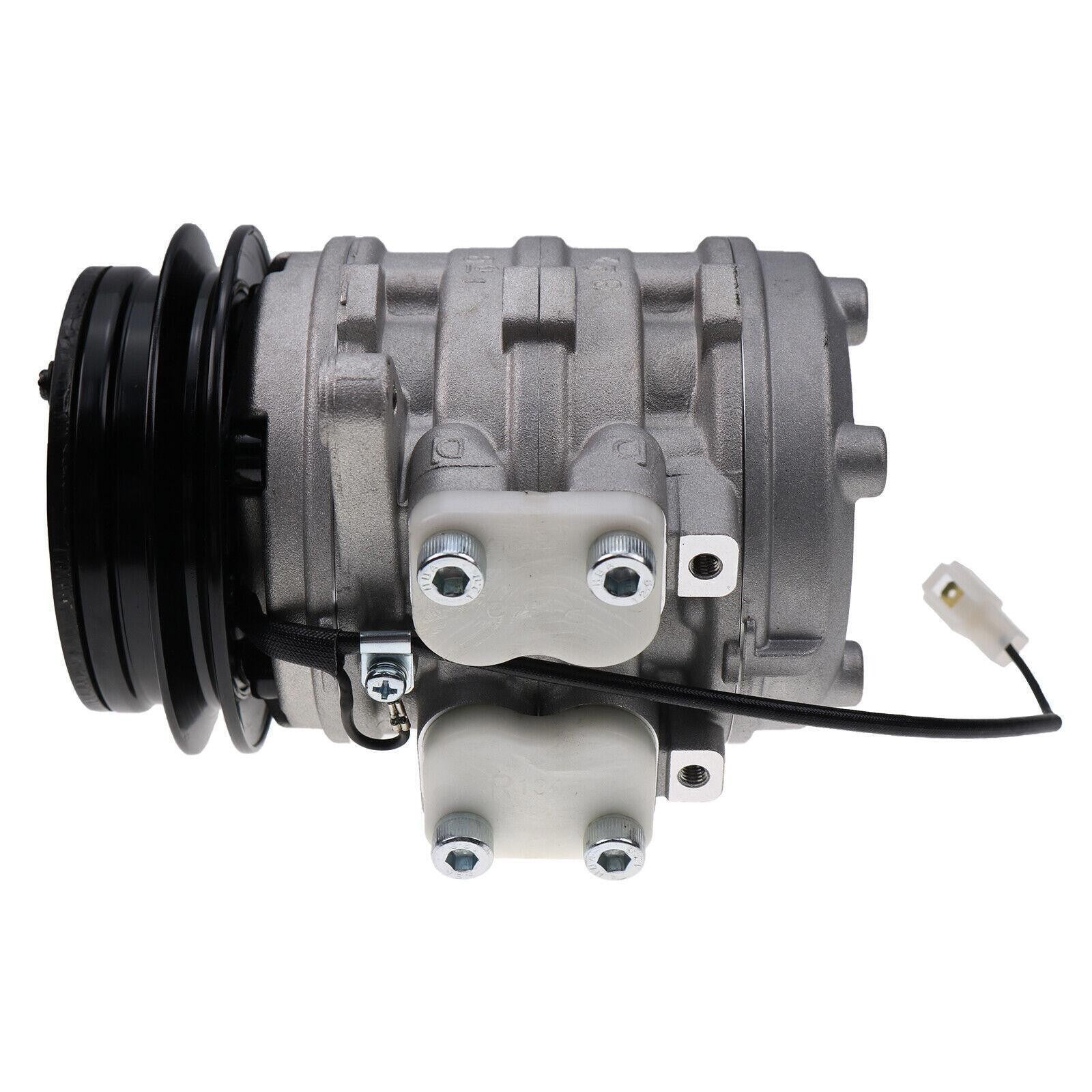 12V 10P08E A/C Compressor 447200-7443 for Kubota M4900 M5700 M6800 M8200 M9000