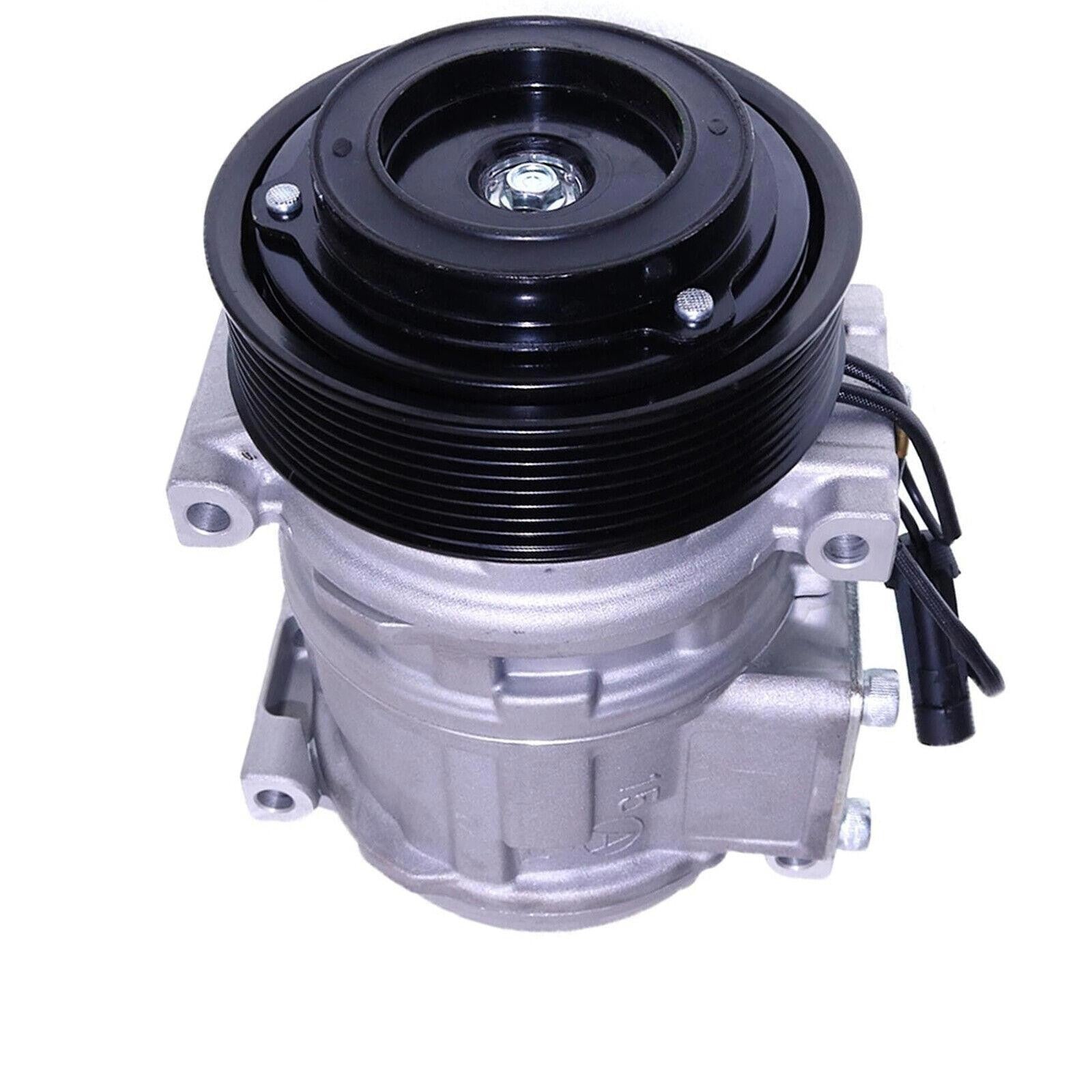 12V A/C Compressor AL176858 For John Deere 323D 320D 328D 6300 6310 6400 6405