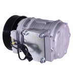 12V A/C Compressor AL176858 For John Deere 323D 320D 328D 6300 6310 6400 6405