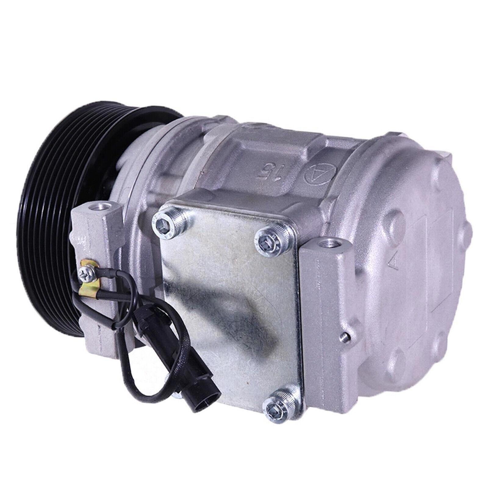 12V A/C Compressor AL176858 For John Deere 323D 320D 328D 6300 6310 6400 6405