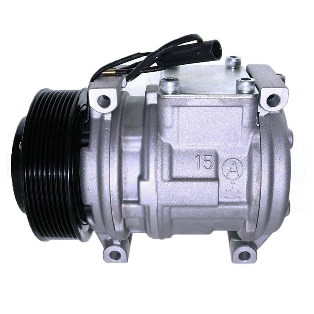 12V A/C Compressor AL176858 For John Deere 323D 320D 328D 6300 6310 6400 6405