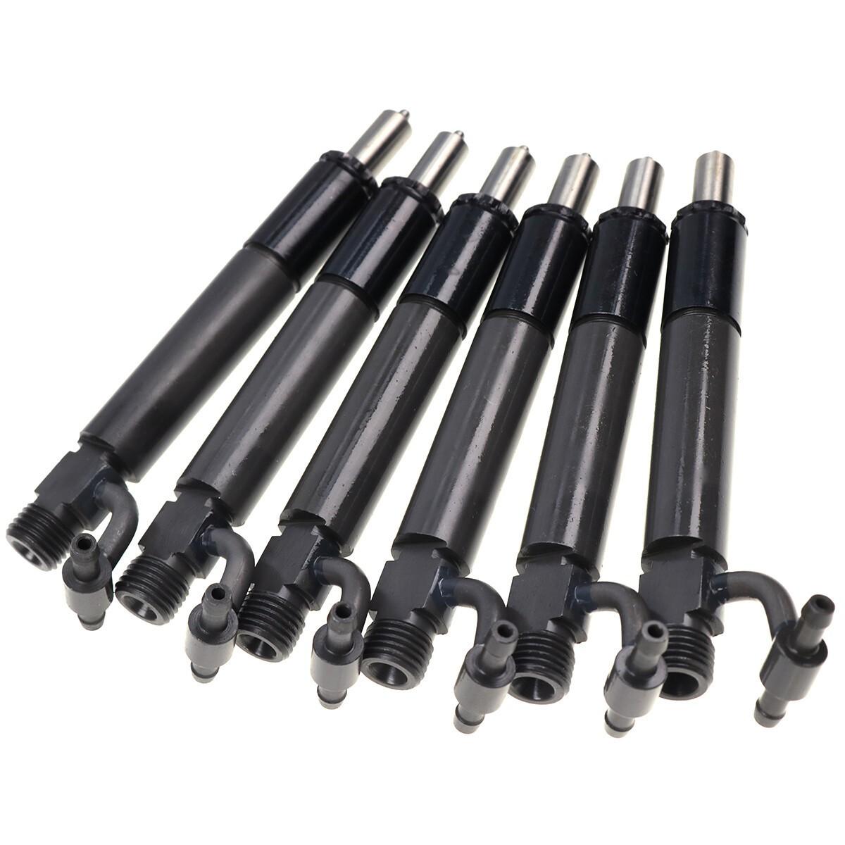 6X Fuel Injector 1703-3420 For Case 1066 1086 1460 1586 3688 4166 966 D414 D436