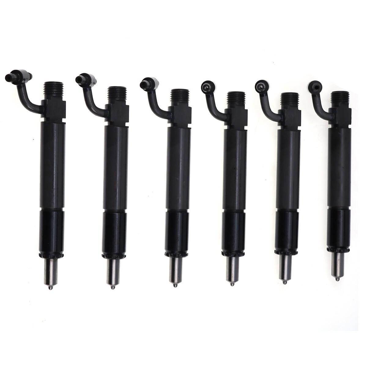 6X Fuel Injector 1703-3420 For Case 1066 1086 1460 1586 3688 4166 966 D414 D436