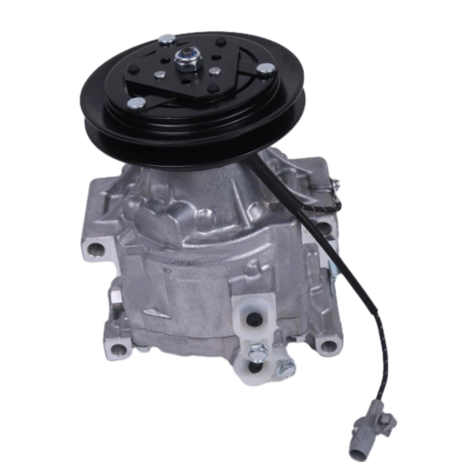 12V SCSA06C A/C Compressor MIA10078 for John Deere 3320 3520 3720 Round Plug