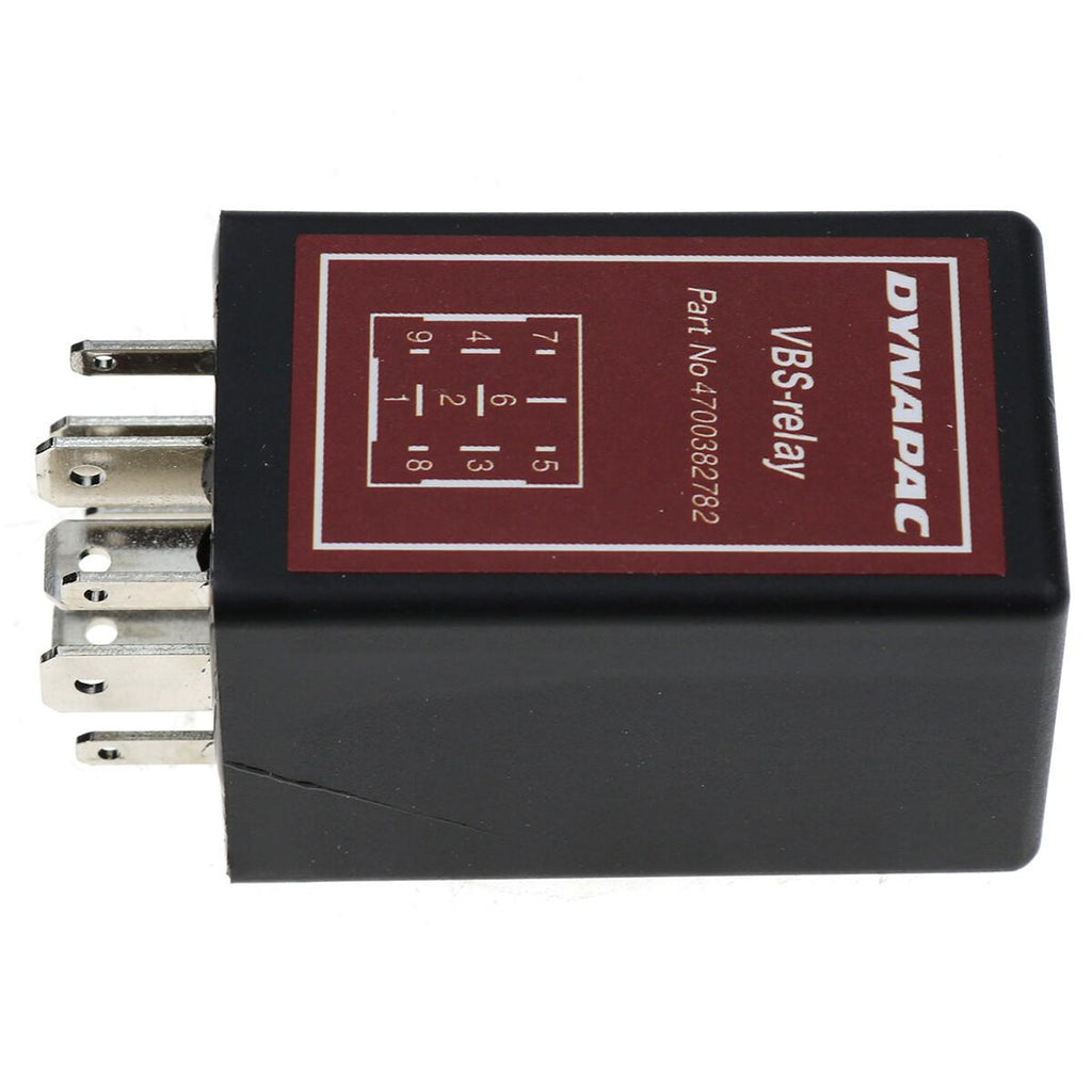 9 Pins 4700382782  Roller Grader VBS Relay For Dynapac CC422 CC522 CC622 382782