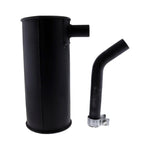 Muffler Silencer For Yanmar VIO75 Excavator 400mmH 170mmD Inlet 60mm Outlet 40mm