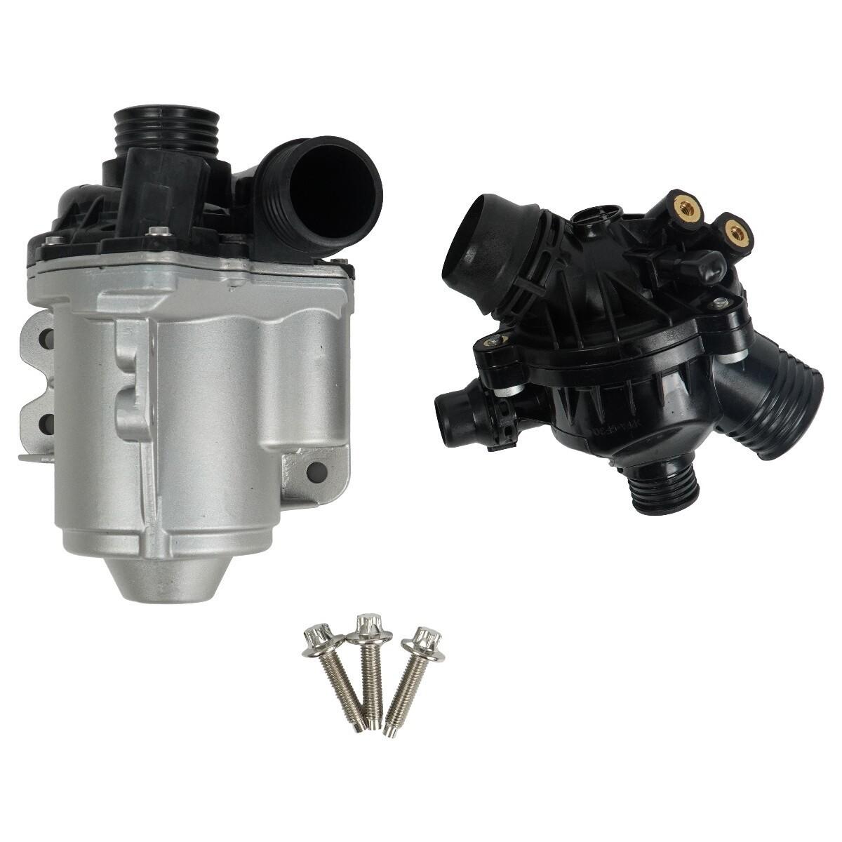 Water Pump w/ Thermostat A2C59514607 for BMW E60 135i 335i 535i X1 X3 X4 X5 X6