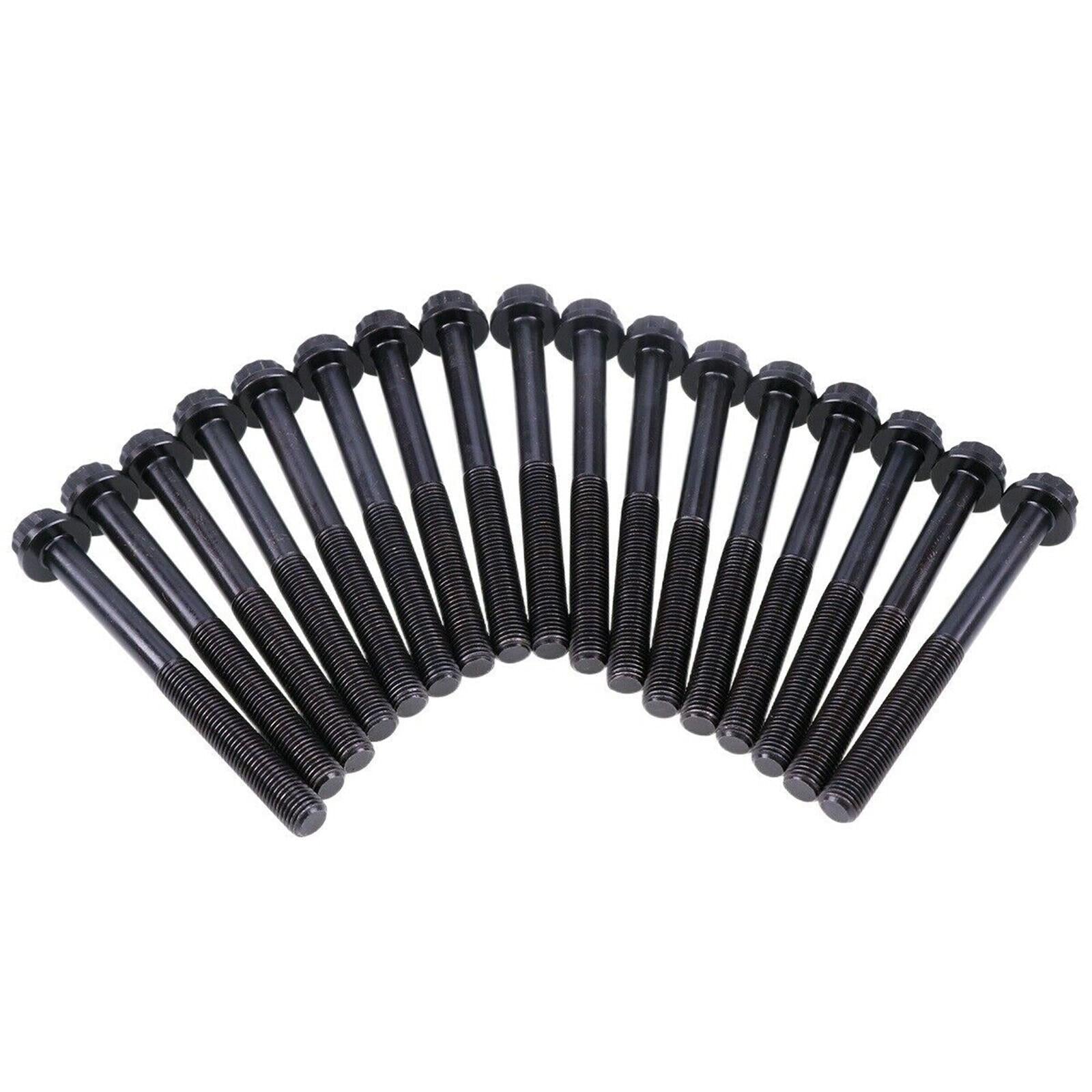 17PCS Cylinder Head Bolt 6204-13-1610 for Komatsu 3D95 4D95 6D95 Engine WA70-7