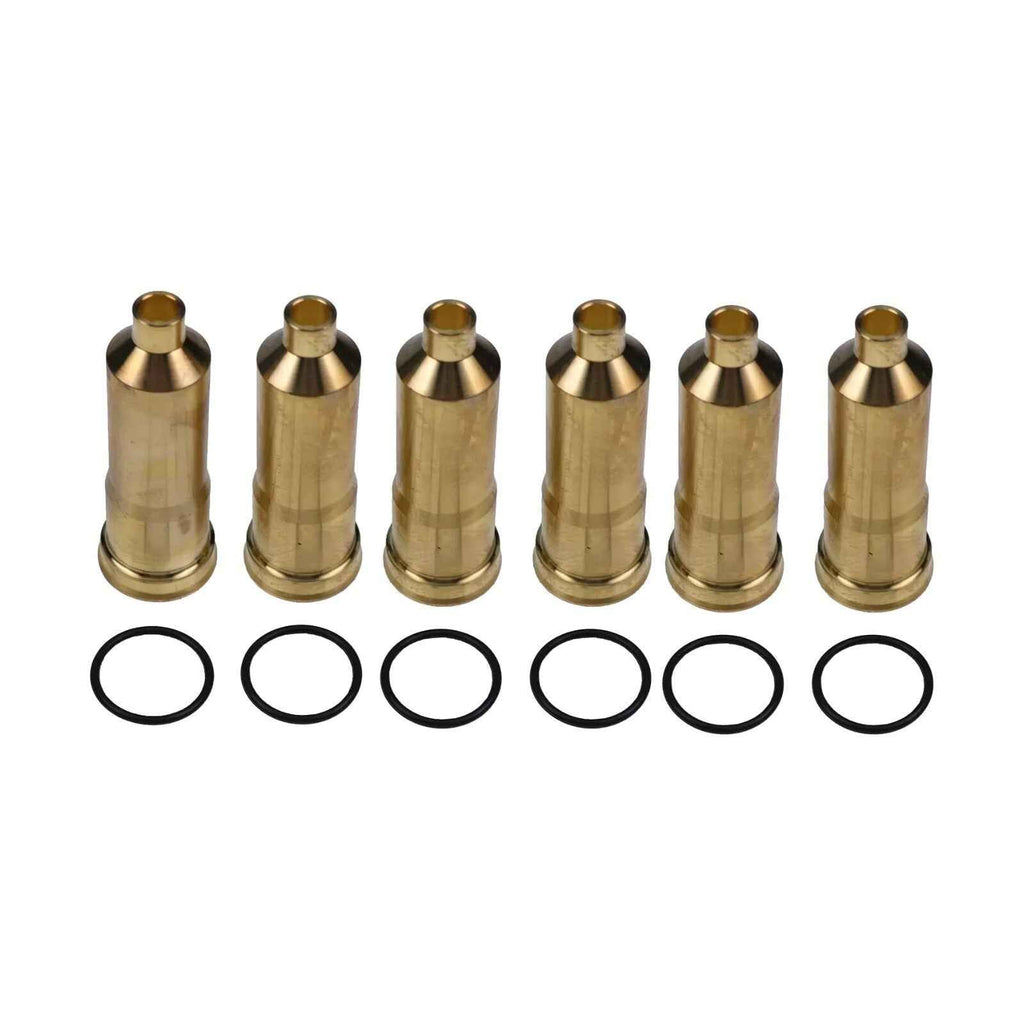 6X Injector Sleeves 8-97602301-1 for Isuzu 6HK1 Engine 8-97602301-0