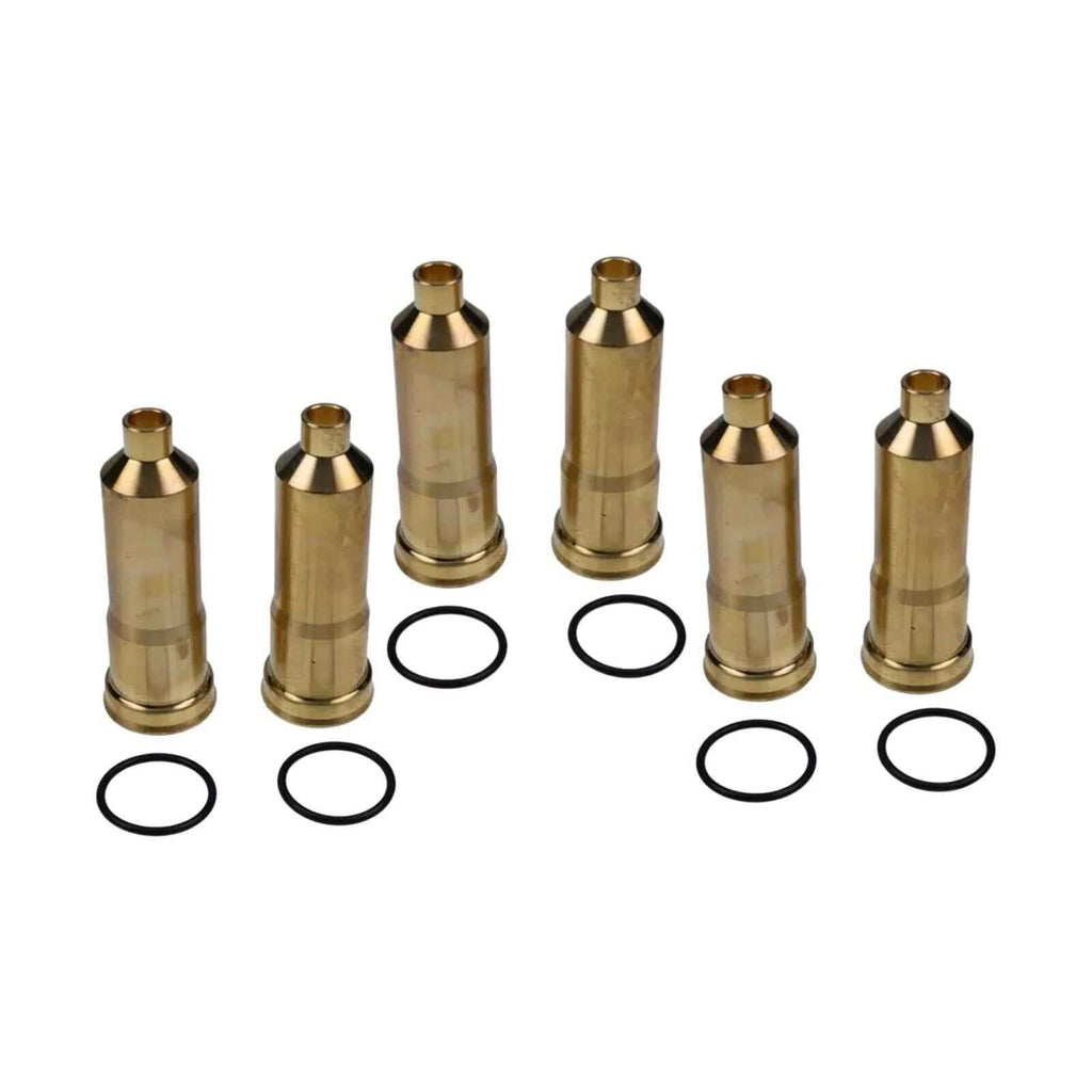 6X Injector Sleeves 8-97602301-1 for Isuzu 6HK1 Engine 8-97602301-0