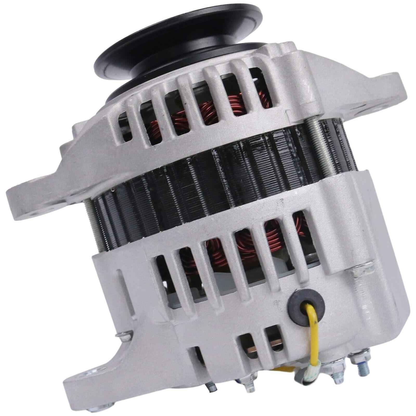 12V 40A Alternator forVolvo EC55 Yanmar 4TNE94-SM Engine Komatsu 4D94E 3D84 4D88