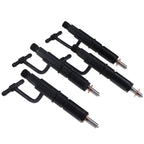 4Pcs Fuel Injector 6646906 for Isuzu Engine 4JB1 Bobcat 843 853 1213 1112100BB
