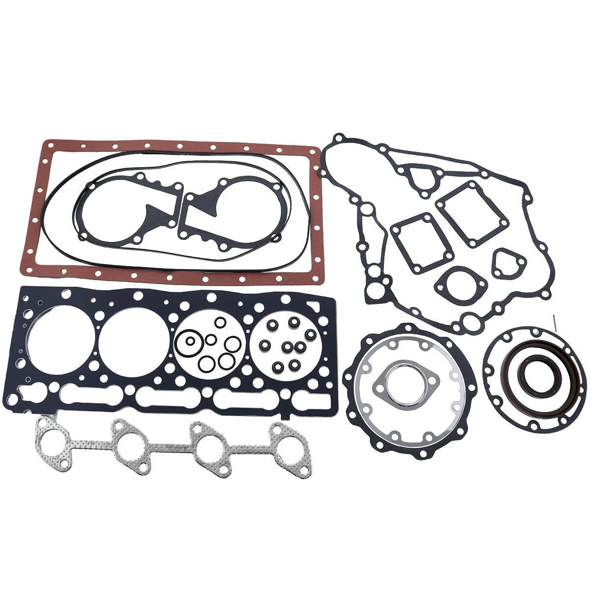 Overhaul Gasket Kit 1J923-99362 for Kubota V1505 V1505T B2910HSD 1G925-99352