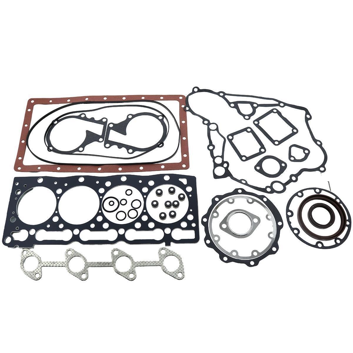 Overhaul Gasket Kit 1J923-99362 for Kubota V1505 V1505T B2910HSD 1G925-99352