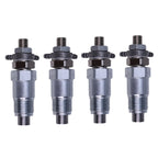4X Fuel Injector 3974254 For Bobcat 743 643 225 231 Kubota D750 D850 V1702 V1902