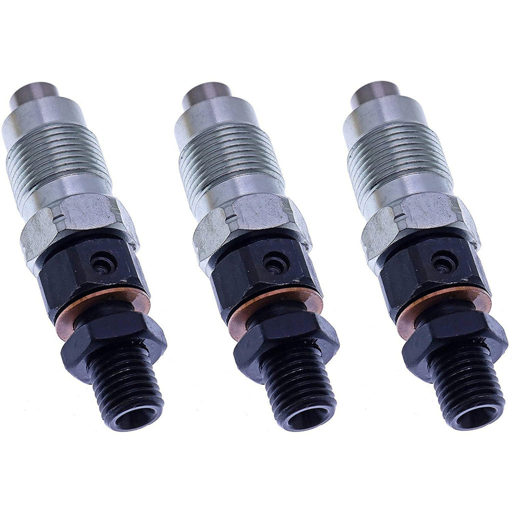 3X Fuel Injectors 6670465 for Bobcat E08 E10 E14 316 319 320 321 322 323 324 418