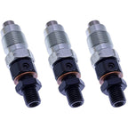 3X Fuel Injectors 6670465 for Bobcat E08 E10 E14 316 319 320 321 322 323 324 418