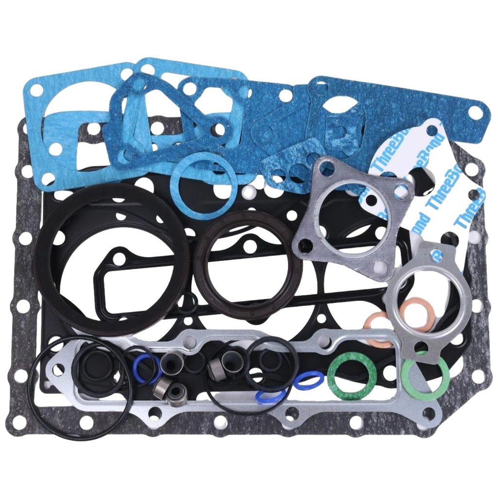 Overhaul Gasket Kit for Yanmar 3TNV82 Komatsu 3D82AE-5 Engine PC27R-8 PC27MR-2