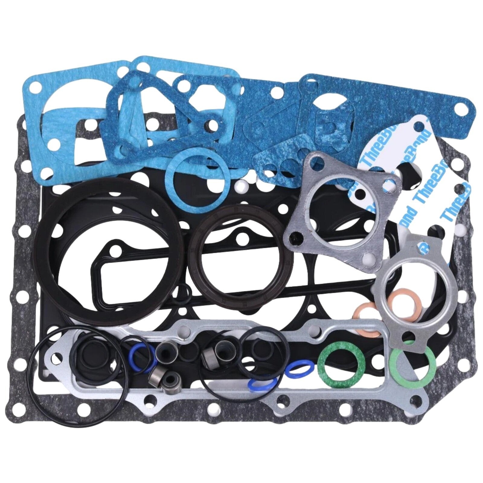 Overhaul Gasket Kit for Yanmar 3TNV82 Komatsu 3D82AE-5 Engine PC27R-8 PC27MR-2