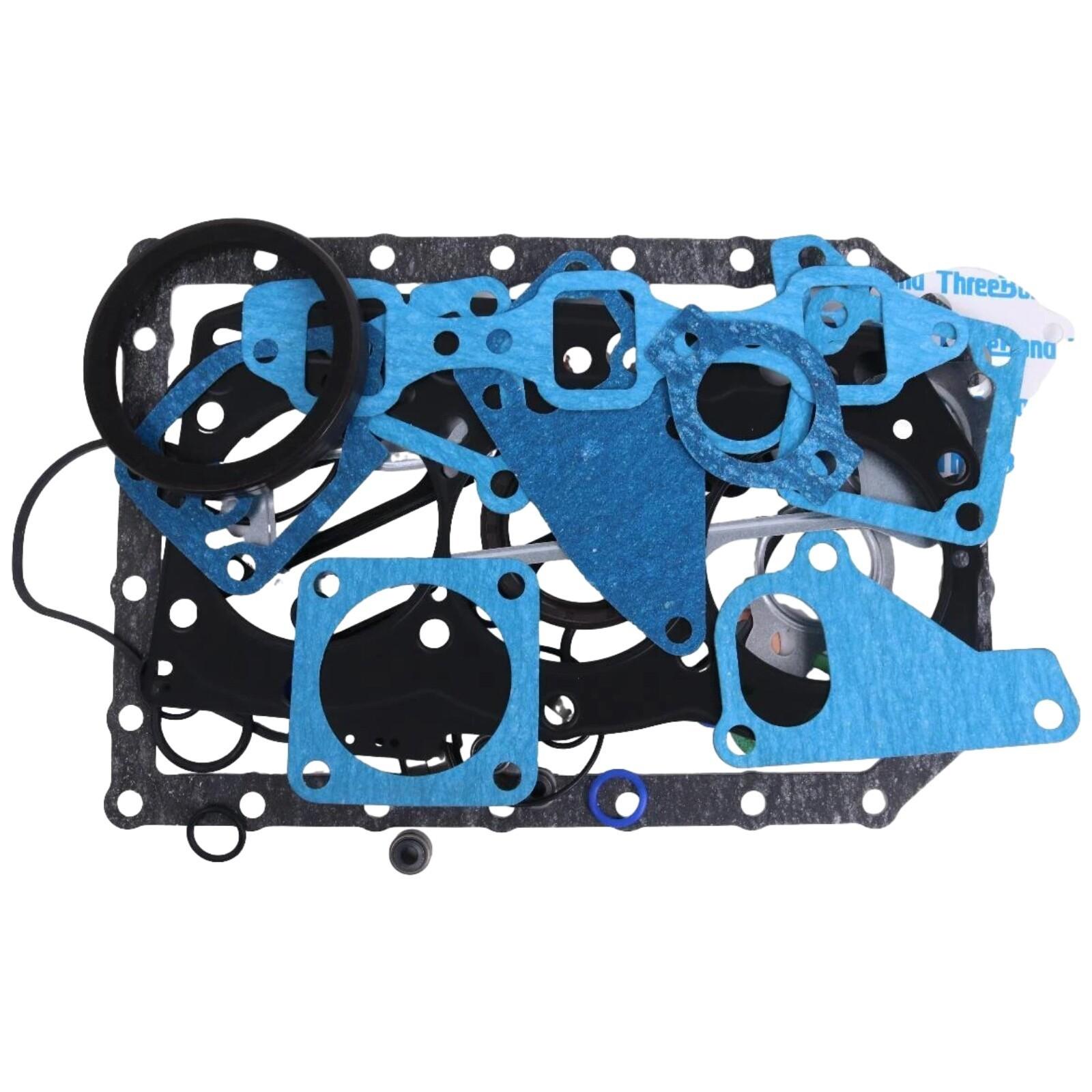 Overhaul Gasket Kit for Yanmar 3TNV82 Komatsu 3D82AE-5 Engine PC27R-8 PC27MR-2