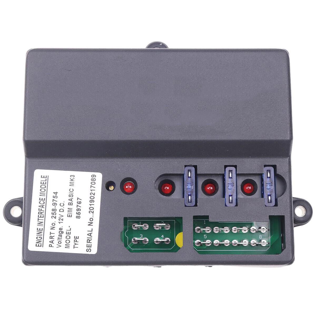 12V Interface Module EIM PCB 258-9754 for Caterpillar C1.5 C2.2 C3.3 C4.4 C6.6