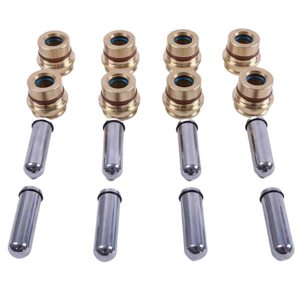 8Pcs Pilot Valve Pusher 198-1076 For Caterpillar 216B 247B 236B 277B Engine C2.2