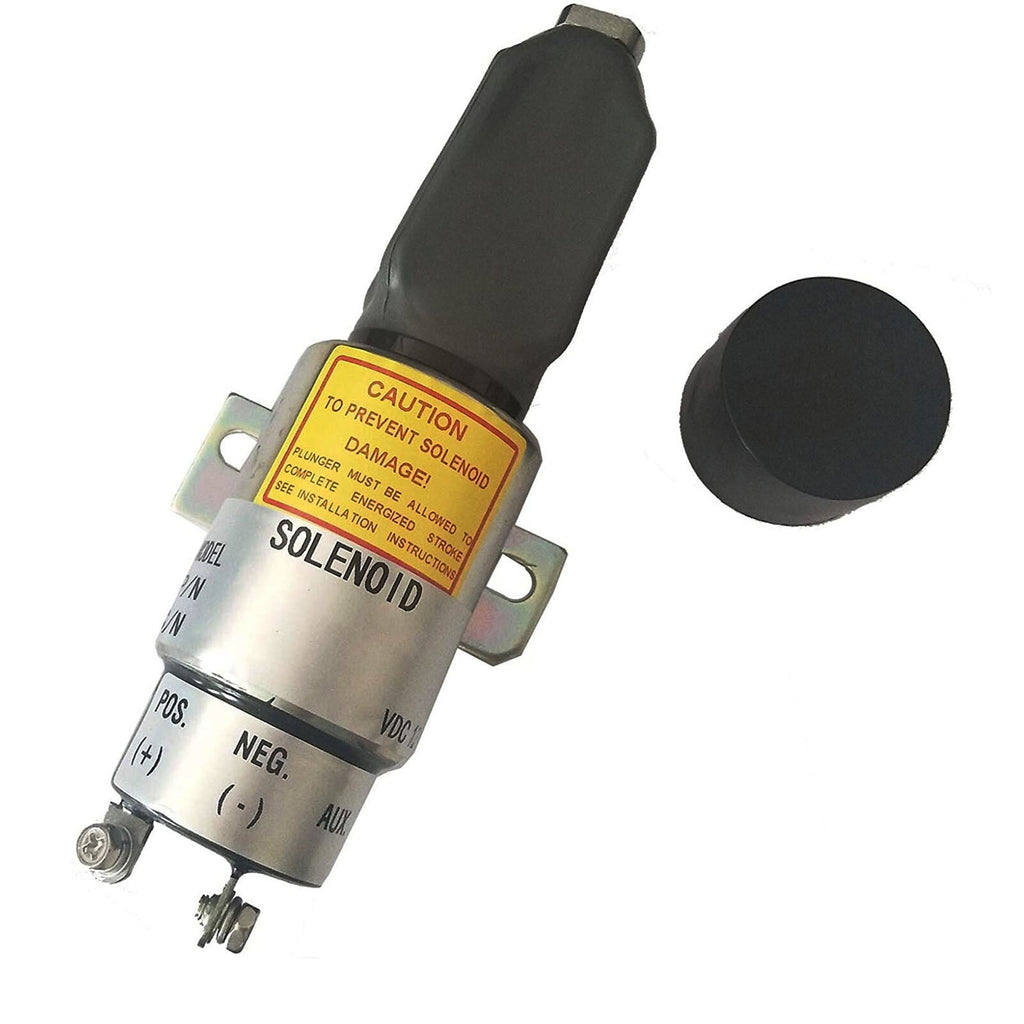12V Fuel Shut Down Solenoid 1700-2567 1753-12E6U1B1 1753-12E6U1B1S1 for Woodward