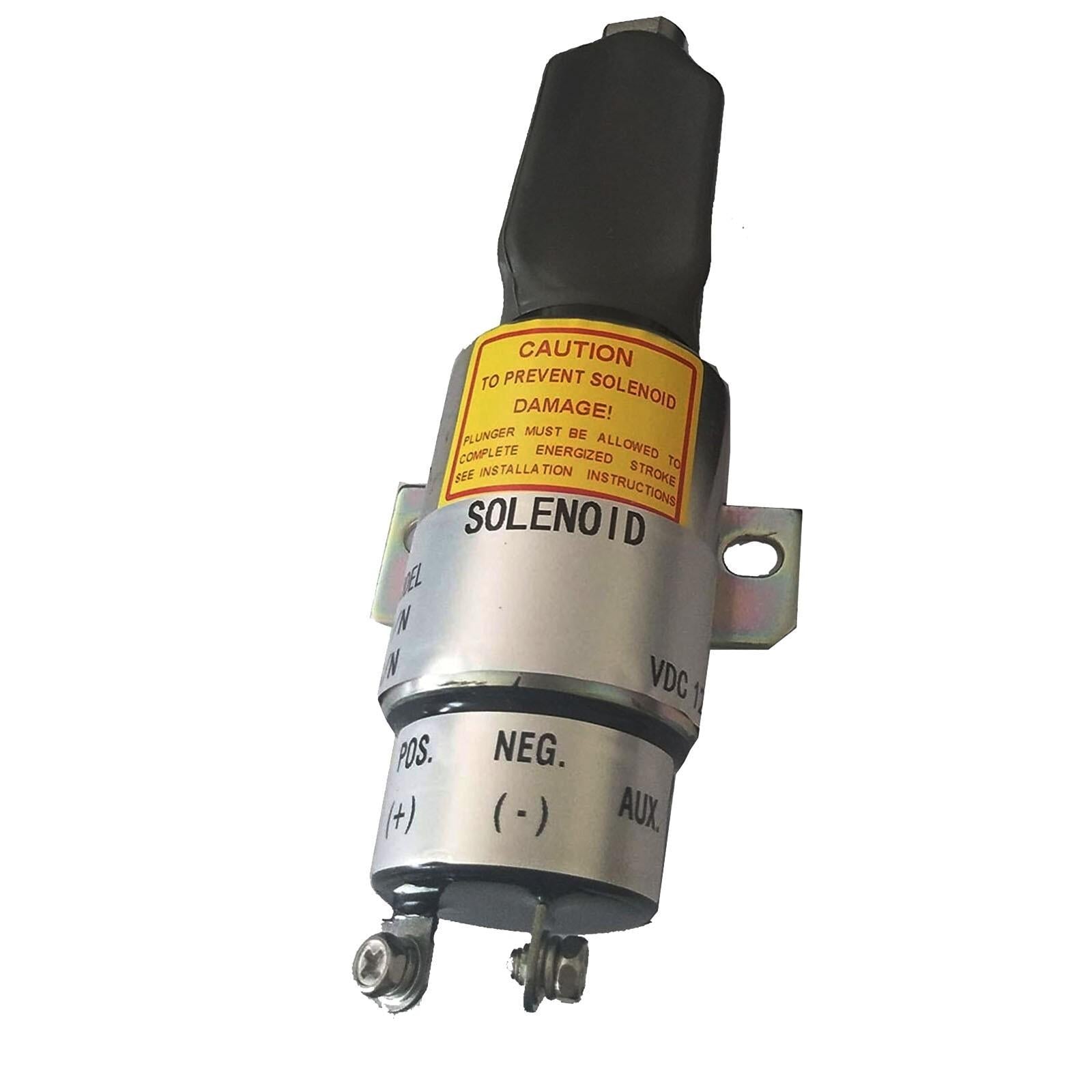 12V Fuel Shut Down Solenoid 1700-2567 1753-12E6U1B1 1753-12E6U1B1S1 for Woodward
