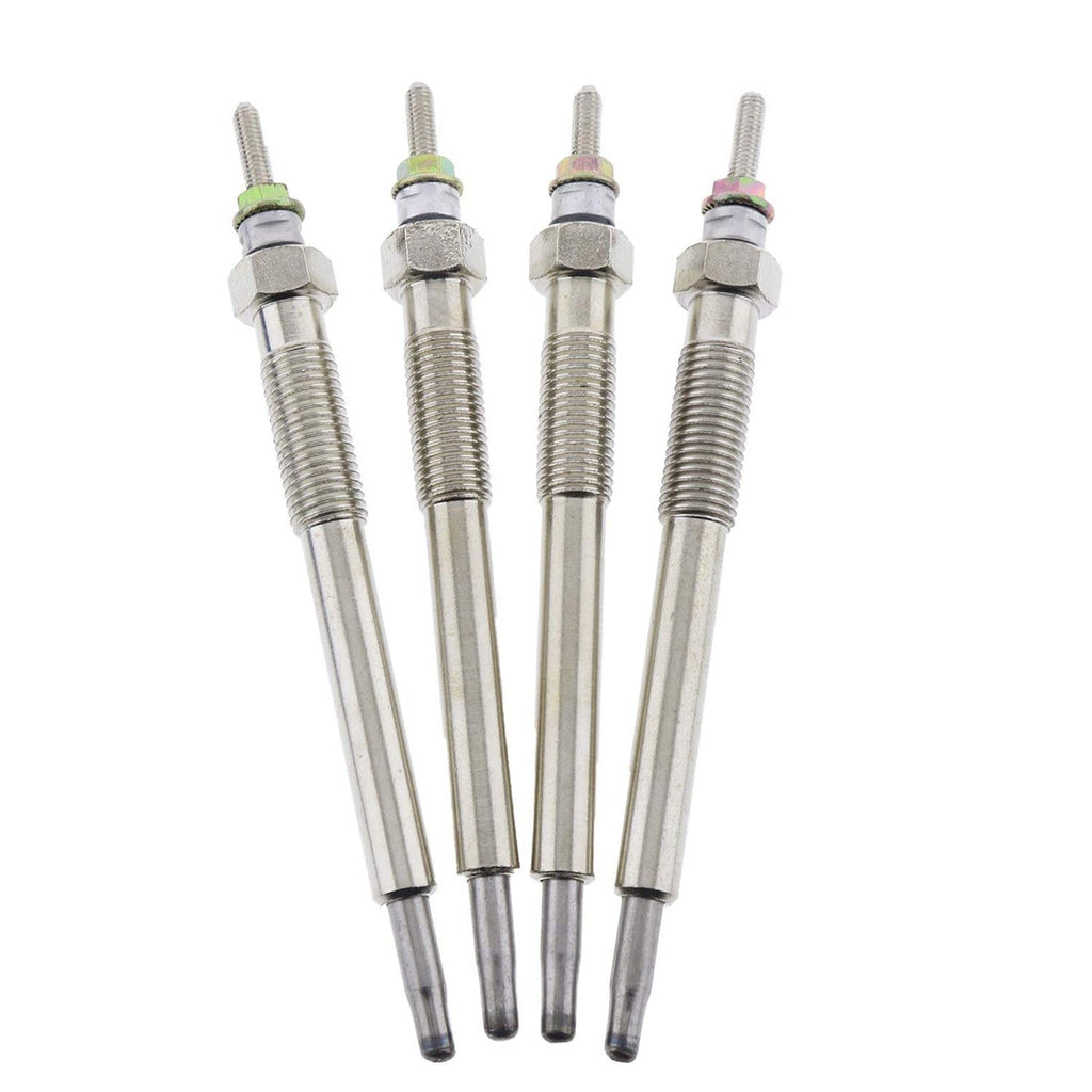 4X Glow Plug 1G911-65510 1G85265512 For Kubota KX033-4 L2501D Engine V2203 V2403