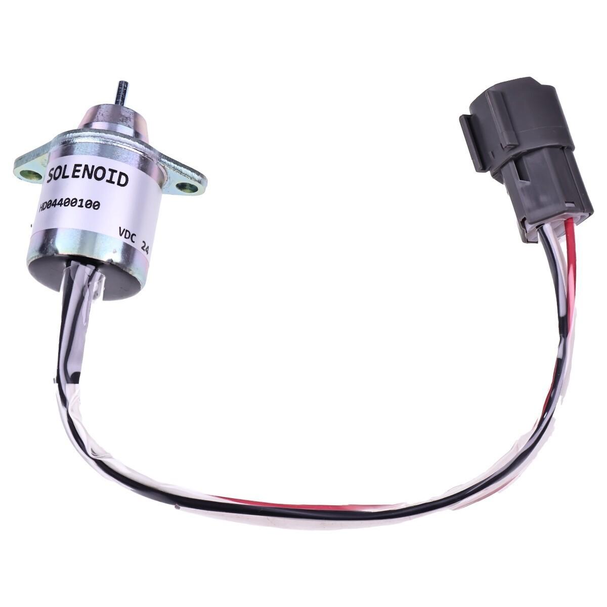 24V Fuel Stop Solenoid 1503ES-24S5SUC12S for Yanmar 4TNV98 4TNV94 Hyundai R80